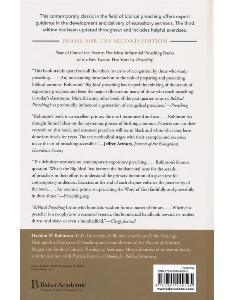 Biblical Preaching 3rd Ed.