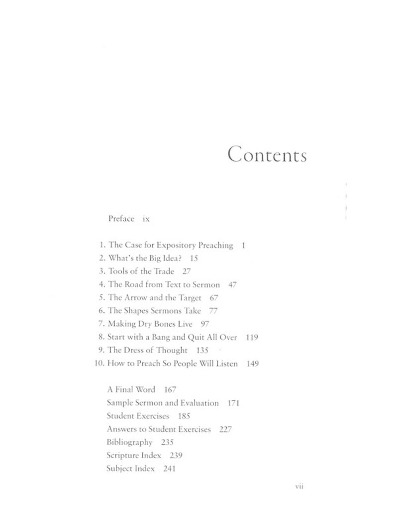 Biblical Preaching 3rd Ed.