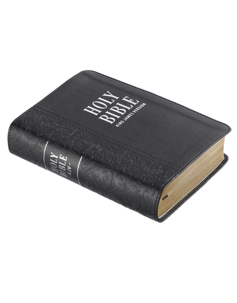 Large Print Black Compact Bible