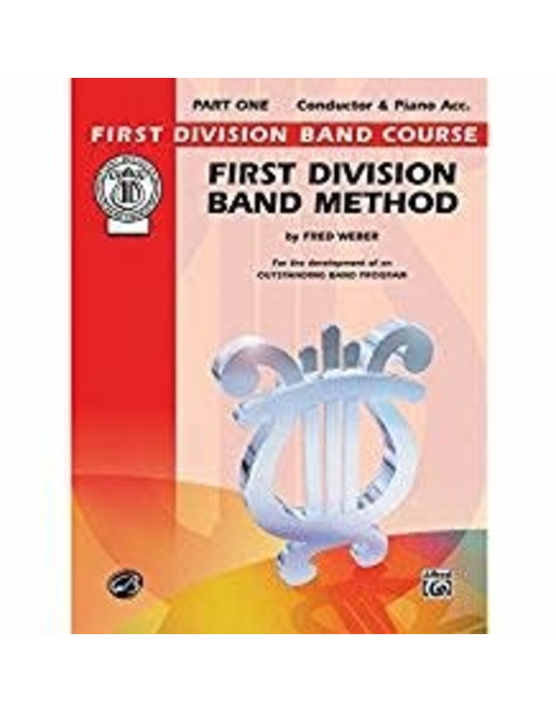 First Division Band Method Conductor & Piano Accompaniment
