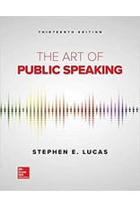 The Art of Public Speaking 13th Ed.