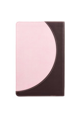 Brown and Pink Faux Leather King James Version Deluxe Gift Bible