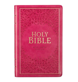 Gift Edition Bible Pink Leathersoft Thumb Indexed