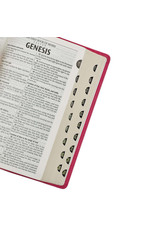 Gift Edition Bible Pink Leathersoft Thumb Indexed