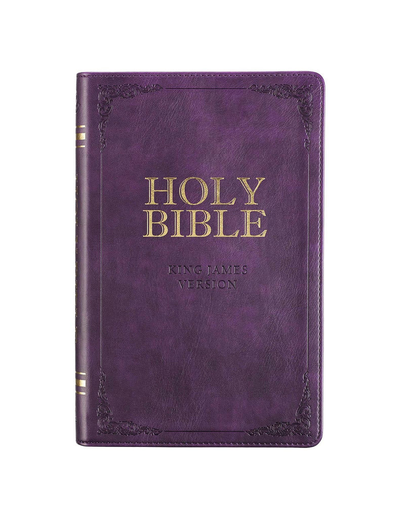 Gift Edition Bible Purple Leathersoft Thumb Indexed