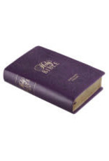 Giant Print Standard Bible Purple Leathersoft Thumb Indexed