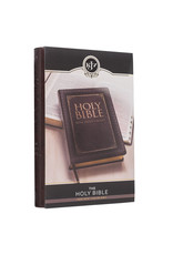 Thinline Large Print Bible Dark Brown Leathersoft Thumb Indexed