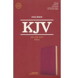 Deluxe Gift Bible Burgundy LeatherTouch