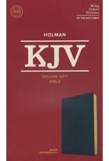 Deluxe Gift Bible, Black LeatherTouch