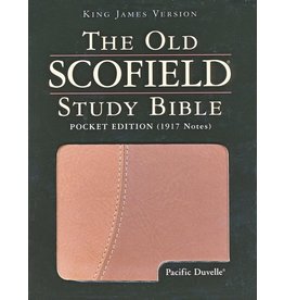 Old Scofield Study Bible KJV Pocket Edition Brown/Tan