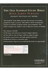 Old Scofield Study Bible KJV Pocket Edition Brown/Tan