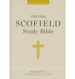 Old Scofield Study Bible Large Print Black Bonded Leather