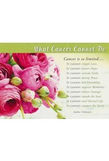 What Cancer Cannot Do