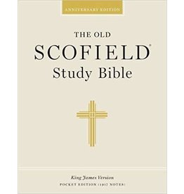 Old Scofield Study Bible Pocket Edition Black/Burgundy Bonded Leather