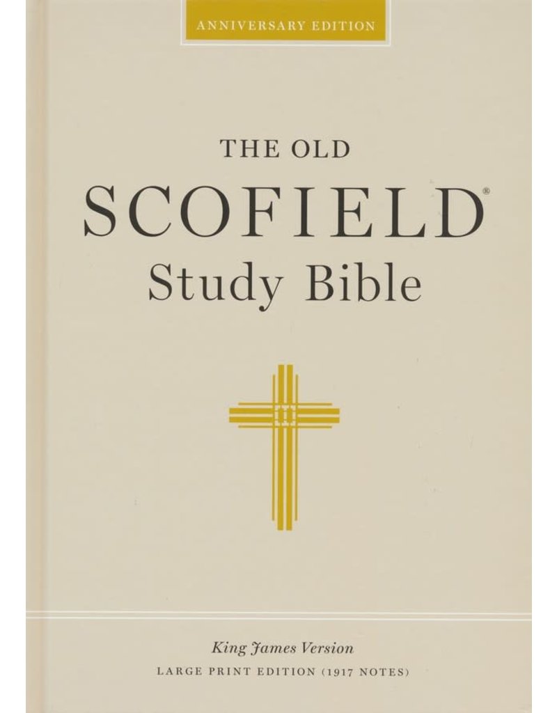 Old Scofield Study Bible Large Print Hardback