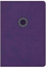 Deluxe Gift Bible Purple Leathertouch