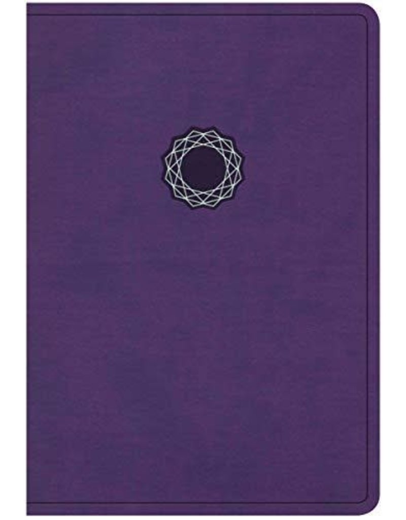 Deluxe Gift Bible Purple Leathertouch