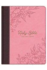 Brown and Pink Faux Leather Hardcover Note-taking Bible