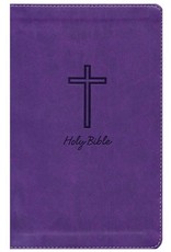 Deluxe Gift Bible Purple Leathersoft
