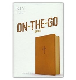 On the Go Bible Ginger Leathertouch