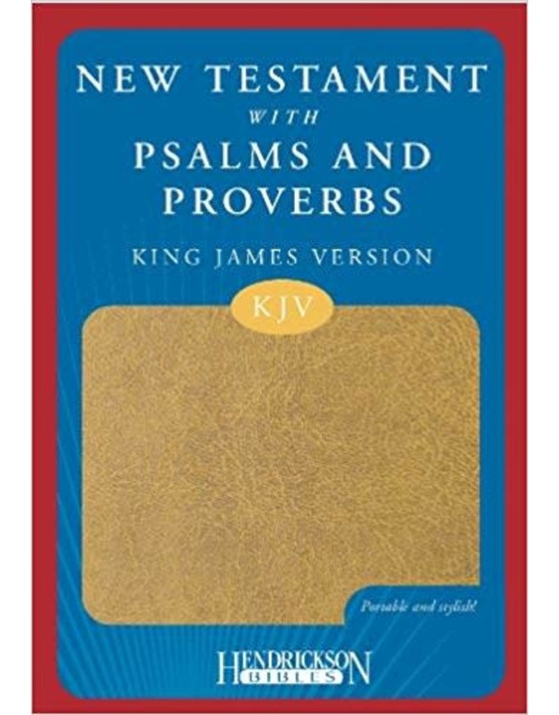 New Testament with Psalms and Proverbs Tan Flexisoft