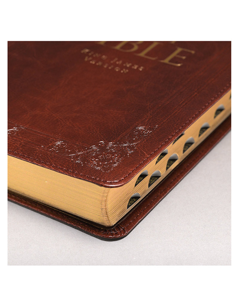 Gift Edition Bible Brown with Thumb Index