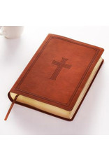 Super Giant Print Bible Brown Leathersoft