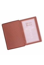 Giant Print Bible Brown Leathersoft