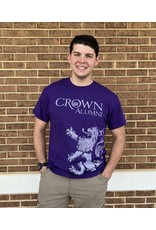 Crown Alumni Shirt Unisex Purple