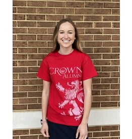 Crown Alumni Shirt Unisex Antique Cherry Red