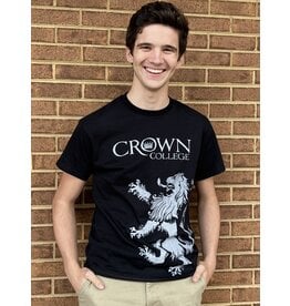 Crown College Large Lion Unisex Black