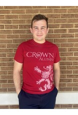 Crown Alumni Shirt Unisex Cherry Red