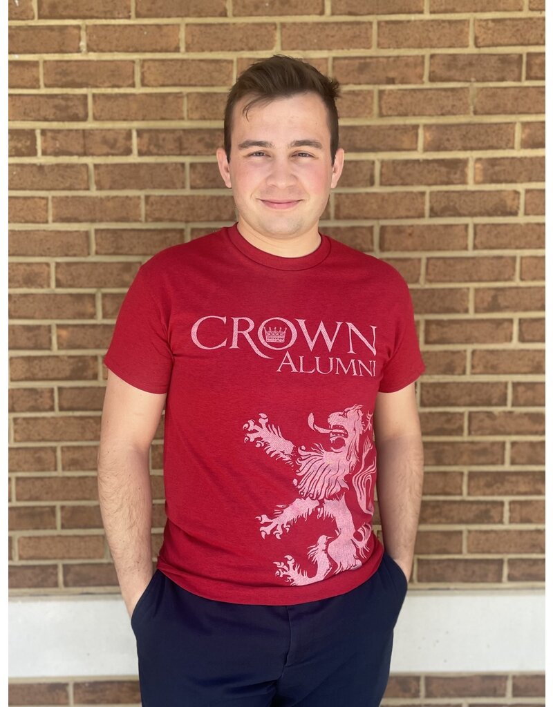 Crown Alumni Shirt Unisex Antique Cherry Red
