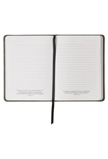 Trust in the LORD Gray Faux Leather Handy-sized Journal - Proverbs 3:5