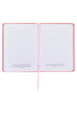 More Precious than Rubies Strawberry Pink Handy-sized Faux Leather Journal - Proverbs 31:26
