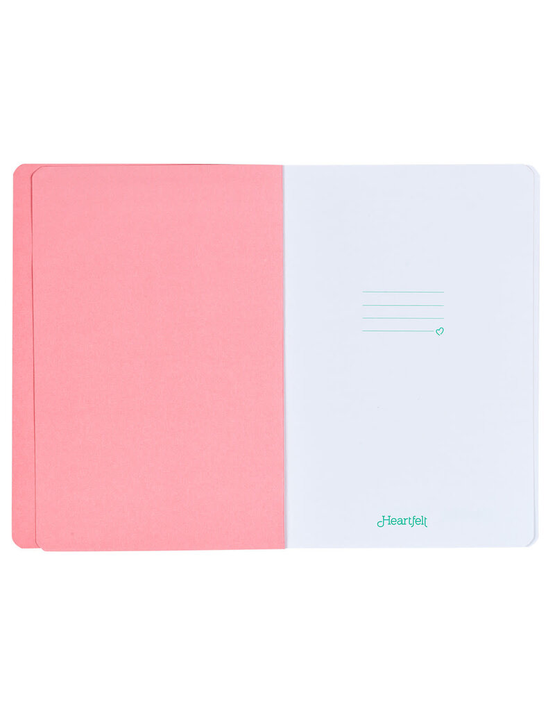 Shine Your Light Pink Petals Flexcover Journal With Elastic Closure