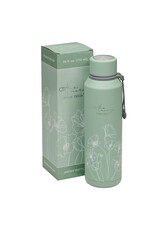 Mercy Hazy Teal Stainless Steel Water Bottle