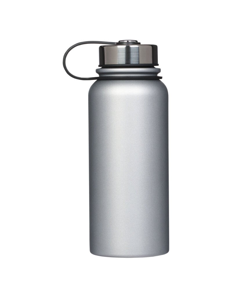 All Things Are Possible Silver Stainless Steel Water Bottle - Matthew 19:26