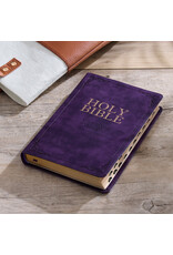 Gift Edition Bible Purple Leathersoft Thumb Indexed