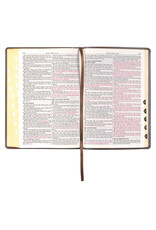 Thinline Large Print Bible Blue Leathersoft Thumb Indexed