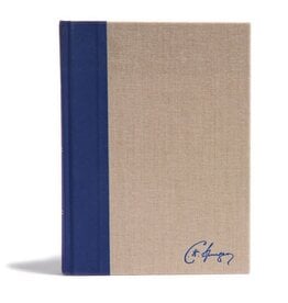 Holman Spurgeon Study Bible Tan/Blue Hardback