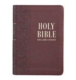 Large Print Dark Brown Compact Bible