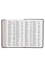 Cobalt Gray Large Print Compact King James Version Bible