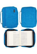 Canvas Value Bible Covers with Ichthus Patch