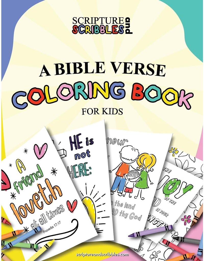Bible Verse Coloring Book for Kids