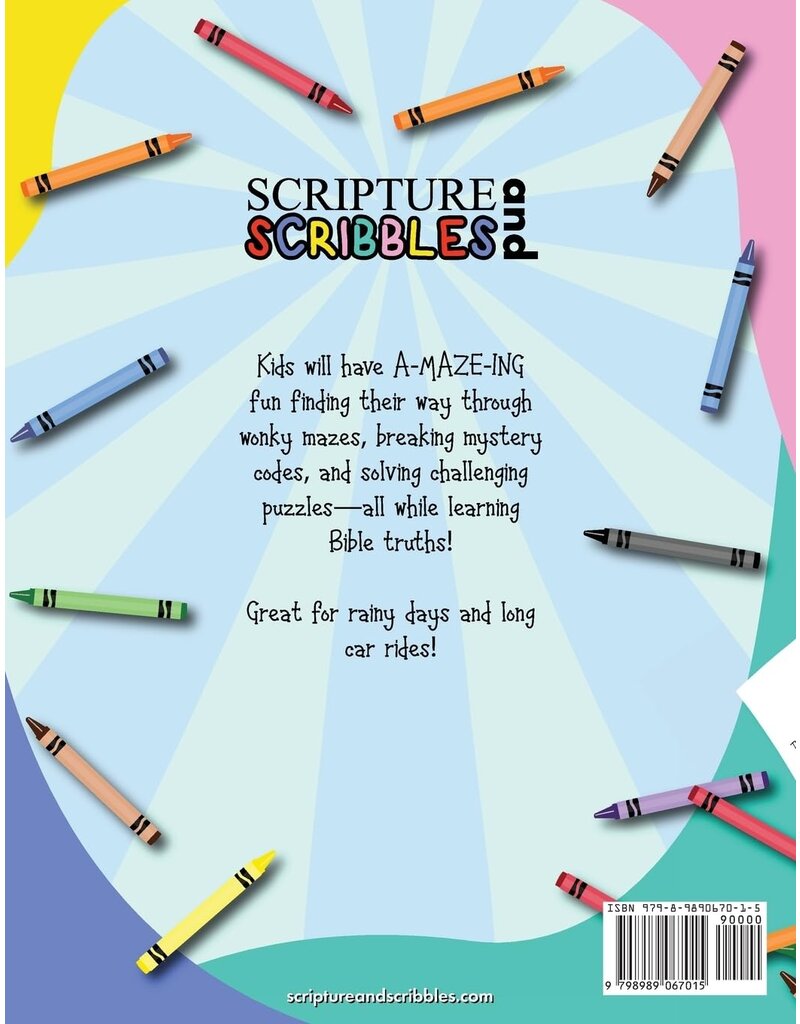 Bible Activity Book for Kids