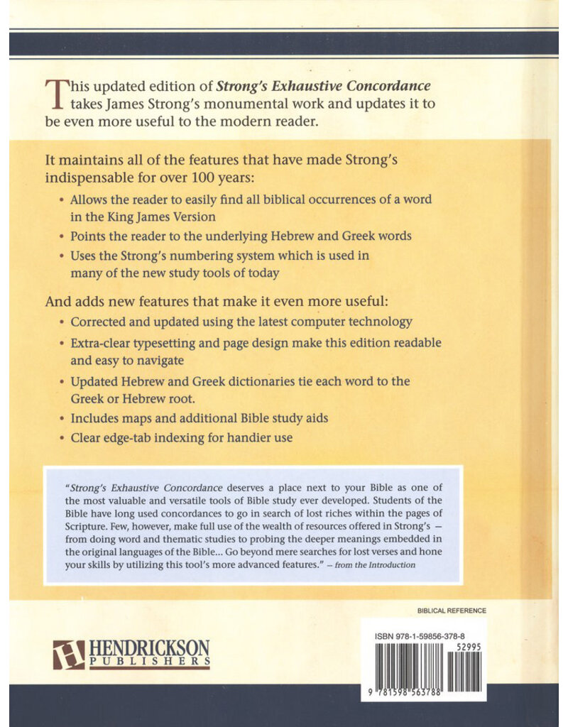 Strong's Exhaustive Concordance of the Bible