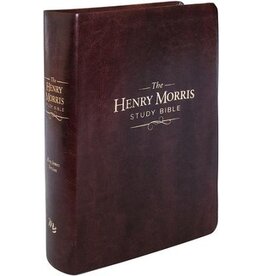 Henry Morris Study Bible Brown imitation leather bound