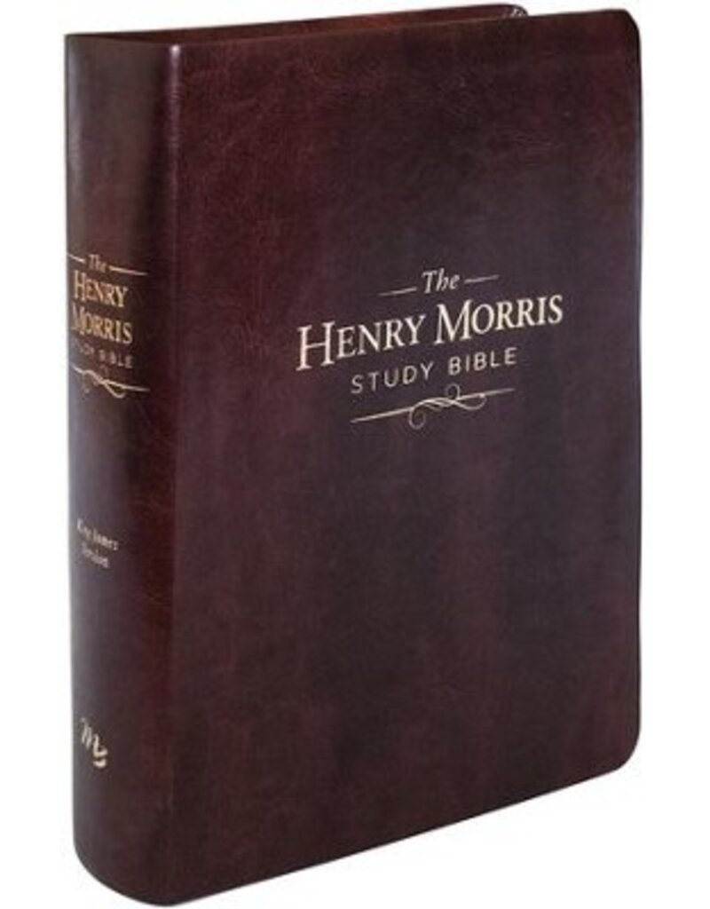 Henry Morris Study Bible Brown imitation leather bound