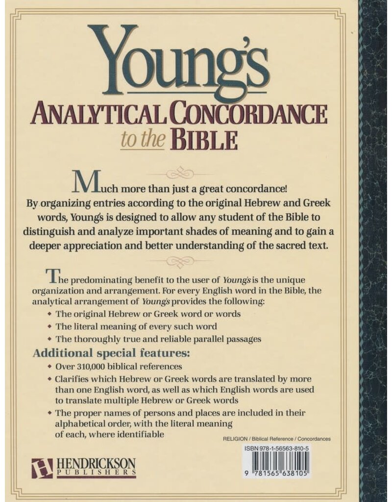 Young's Analytical Concordance to the Bible